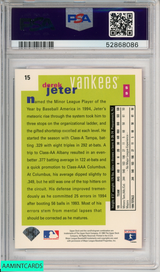 1995 COLLECTORS CHOICE DEREK JETER #15 HOF NEW YORK YANKEES PSA 7 NM 52868086 1995 COLLECTORS CHOICE DEREK JETER #15 HOF NEW YORK YANKEES PSA 7 NM 52868086