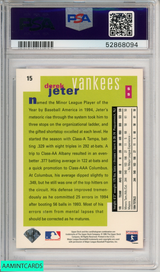 1995 COLLECTORS CHOICE DEREK JETER #15 HOF NEW YORK YANKEES PSA 7 NM 52868094 1995 COLLECTORS CHOICE DEREK JETER #15 HOF NEW YORK YANKEES PSA 7 NM 52868094