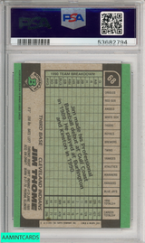 1991 BOWMAN JIM THOME #68 CLEVELAND INDIANS ROOKIE RC HOF PSA 8 NM-MT 53682794 1991 BOWMAN JIM THOME #68 CLEVELAND INDIANS ROOKIE RC HOF PSA 8 NM-MT 53682794