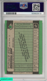 1991 BOWMAN JIM THOME #68 ROOKIE HOF CLEVELAND INDIANS RC PSA 8 NM-MT 53682813 1991 BOWMAN JIM THOME #68 ROOKIE HOF CLEVELAND INDIANS RC PSA 8 NM-MT 53682813