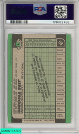 1991 BOWMAN JIM THOME #68 ROOKIE HOF CLEVELAND INDIANS RC PSA 8 NM-MT 53682788 1991 BOWMAN JIM THOME #68 ROOKIE HOF CLEVELAND INDIANS RC PSA 8 NM-MT 53682788