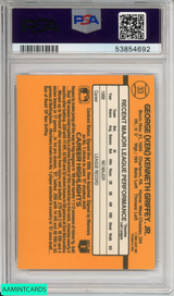 1989 DONRUSS KEN GRIFFEY JR #33 ROOKIE HOF SEATTLE MARINERS RC PSA 8 NM-MT 53854692 1989 DONRUSS KEN GRIFFEY JR #33 ROOKIE HOF SEATTLE MARINERS RC PSA 8 NM-MT 53854692