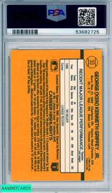 1989 DONRUSS KEN GRIFFEY JR #33 ROOKIE HOF SEATTLE MARINERS RC PSA 8 NM-MT 53682725 1989 DONRUSS KEN GRIFFEY JR #33 ROOKIE HOF SEATTLE MARINERS RC PSA 8 NM-MT 53682725