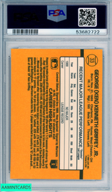 1989 DONRUSS KEN GRIFFEY JR #33 ROOKIE HOF SEATTLE MARINERS RC PSA 8 NM-MT 53682722