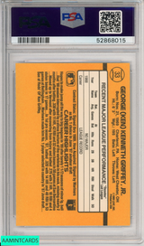 1989 DONRUSS KEN GRIFFEY JR #33 ROOKIE HOF SEATTLE MARINERS RC PSA 8 NM-MT 52868015 1989 DONRUSS KEN GRIFFEY JR #33 ROOKIE HOF SEATTLE MARINERS RC PSA 8 NM-MT 52868015