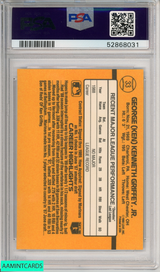 1989 DONRUSS KEN GRIFFEY JR #33 ROOKIE HOF SEATTLE MARINERS RC PSA 8 NM-MT 52868031 1989 DONRUSS KEN GRIFFEY JR #33 ROOKIE HOF SEATTLE MARINERS RC PSA 8 NM-MT 52868031