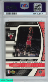 1998 UPPER DECK IONIX MICHAEL JORDAN #2 CHICAGO BULLS HOF PSA 9 MINT 56620867 1998 UPPER DECK IONIX MICHAEL JORDAN #2 CHICAGO BULLS HOF PSA 9 MINT 56620867
