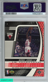 1998 UPPER DECK IONIX MICHAEL JORDAN #4 CHICAGO BULLS HOF PSA 9 MINT 56620854 1998 UPPER DECK IONIX MICHAEL JORDAN #4 CHICAGO BULLS HOF PSA 9 MINT 56620854