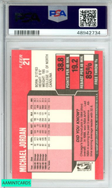 1989 FLEER MICHAEL JORDAN #21 CHICAGO BULLS 9 MINT 48942734 1989 FLEER MICHAEL JORDAN #21 CHICAGO BULLS 9 MINT 48942734