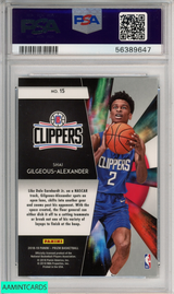 2018 PANINI PRIZM FRESHMAN PHENOMS SHAI GILGEOUS-ALEXANDER #15 ROOKIE PSA 10 56389647 2018 PANINI PRIZM FRESHMAN PHENOMS SHAI GILGEOUS-ALEXANDER #15 ROOKIE PSA 10 56389647