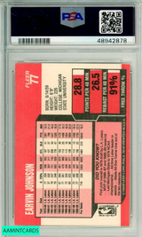 1989 FLEER MAGIC JOHNSON #77 L A  LAKERS PSA NM-MT 8 48942878 1989 FLEER MAGIC JOHNSON #77 L A  LAKERS PSA NM-MT 8 48942878