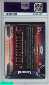 2015 TOPPS CHROME TOM BRADY #50 NEW ENGLAND PATRIOTS PSA 10 GEM MT 60899417
