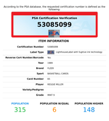 1989 FLEER REGGIE MILLER #65 INDIANA PACERS 2ND YEAR CARD PSA 9 MINT 53085099 1989 FLEER REGGIE MILLER #65 INDIANA PACERS 2ND YEAR CARD PSA 9 MINT 53085099