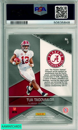 2020 PANINI CHRONICLES DRAFT PICKS PLAYOFF TUA TAGOVAILOA #3 ROOKIE PSA MINT 9 50635848 2020 PANINI CHRONICLES DRAFT PICKS PLAYOFF TUA TAGOVAILOA #3 ROOKIE PSA MINT 9 50635848