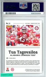 2020 PANINI CHRONICLES DP TUA TAGOVAILOA #24 DOLPHINS ROOKIE RC PSA 10 GEM MT 50635999 2020 PANINI CHRONICLES DP TUA TAGOVAILOA #24 DOLPHINS ROOKIE RC PSA 10 GEM MT 50635999