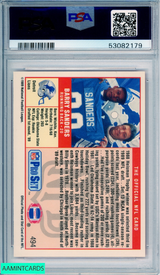 1989 PRO SET BARRY SANDERS #494 ROOKIE HOF DETROIT LIONS RC PSA 8 NM-MT 53082179 1989 PRO SET BARRY SANDERS #494 ROOKIE HOF DETROIT LIONS RC PSA 8 NM-MT 53082179