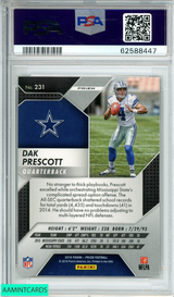 2016 PANINI PRIZM DAK PRESCOTT #231 PRIZM DALLAS COWBOYS ROOKIE RC PSA 10 GEM MT 62588447 2016 PANINI PRIZM DAK PRESCOTT #231 PRIZM DALLAS COWBOYS ROOKIE RC PSA 10 GEM MT 62588447