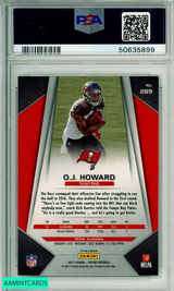 2017 PANINI PRIZM OJ HOWARD #289 SILVER PRIZM ROOKIE BUCCANEERS PSA MINT 9 50635899 2017 PANINI PRIZM OJ HOWARD #289 SILVER PRIZM ROOKIE BUCCANEERS PSA MINT 9 50635899