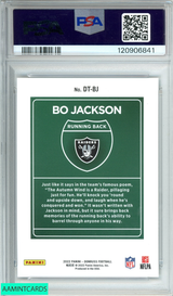 2022 PANINI DONRUSS DOWNTOWN BO JACKSON #DTBJ DOWNTOWN! PSA 9 MINT 120906841 2022 PANINI DONRUSS DOWNTOWN BO JACKSON #DTBJ DOWNTOWN! PSA 9 MINT 120906841