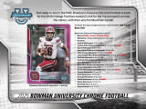 2025 Bowman Chrome University Football Jumbo Box