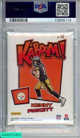 2022 PANINI ABSOLUTE KABOOM! HORIZONTAL KENNY PICKETT #KH8 ROOKIE RC PSA 9 MINT 72808119