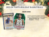2025/26 Topps Holiday Basketball Countdown Calendar Case