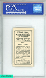 1930 MAJOR DRAPKIN AND CO  ROBERT T  JONES #4 SPORTING CELEBRITIES PSA 6 EX-MT 03747100