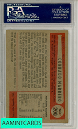 1954 BOWMAN CONRADO MARRERO #200 PSA 7 NM 22451191