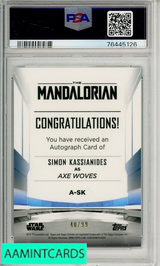 2022 TOPPS CH STAR WARS MANDO BESKAR AUTO KASSIANIDES #SK GRN PSA 10 76445126 2022 TOPPS CH STAR WARS MANDO BESKAR AUTO KASSIANIDES #SK GRN PSA 10 76445126