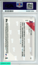 2018 TOPPS NOW SHOHEI OHTANI #53J JAPANESE ROOKIE PSA 10 GEM MT 64687284