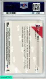 2018 TOPPS NOW MOMENT OF THE WEEK SHOHEI OHTANI #MOW6 ROOKIE RC PSA 10 GEM MT 68767251