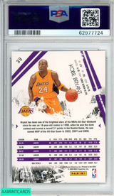 2009 PANINI ROOKIES AND STARS KOBE BRYANT #39 LONGEVITY RUBY 179 OF 250 PSA 9 62977724