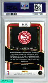 2024 PANINI SELECT ZACCHARIE RISACHER #180 RED MOJO RC 6 OF 20 PSA 10 GEM MT 130007819