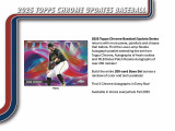 2025 Topps Chrome Update Series Baseball Jumbo Box - PRESALE