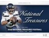 2020 Panini National Treasures Football Hobby Box