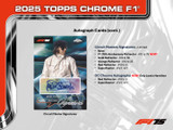 2025 Topps Chrome Formula 1 Racing Hobby Case