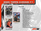 2025 Topps Chrome Formula 1 Racing Hobby Box - PRESALE