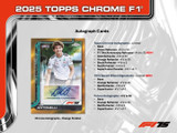 2025 Topps Chrome Formula 1 Racing Hobby Box