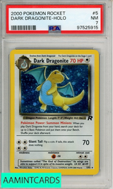2000 POKEMON ROCKET DARK DRAGONITE-HOLO #5 PSA 7 NM 97525915