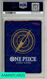 2024 ONE PIECE OP08-TWO LEGENDS TONY TONY CHOPPER #007 ALT ART PSA 10 123215233