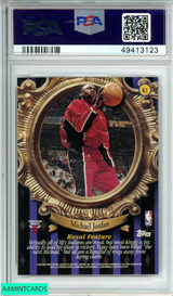 1998 TOPPS ROUNDBALL ROYALTY MICHAEL JORDAN#R1 REFRACTOR HOF GOAT PSA 10 GEM MT 49413123