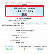 1996 POKEMON JAPANESE BASIC BLASTOISE-HOLO #9 PSA 8 NM-MT 110866655