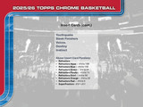 2025/26 Topps Chrome Basketball Mega Case