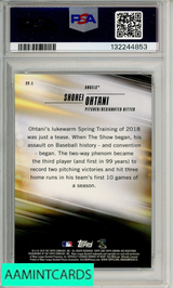2018 TOPPS CHROME FRESHMAN FLASH SHOHEI OHTANI #FF-1 PSA 10 RC 132244853