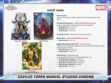 2025 Topps Marvel Studios Chrome Breaker's Delight Case