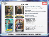 2025 Topps Marvel Studios Chrome Breaker's Delight Box