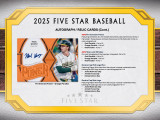 2025 Topps Five Star Baseball Hobby Box