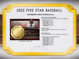 2025 Topps Five Star Baseball Hobby Box
