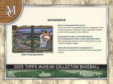 2025 Topps Museum Collection Baseball Hobby Box - PRESALE