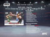 2025 Topps UFC Stadium Club Mega Box